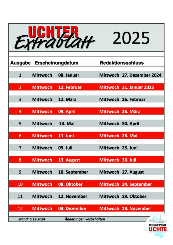 Uchter Extrablatt 